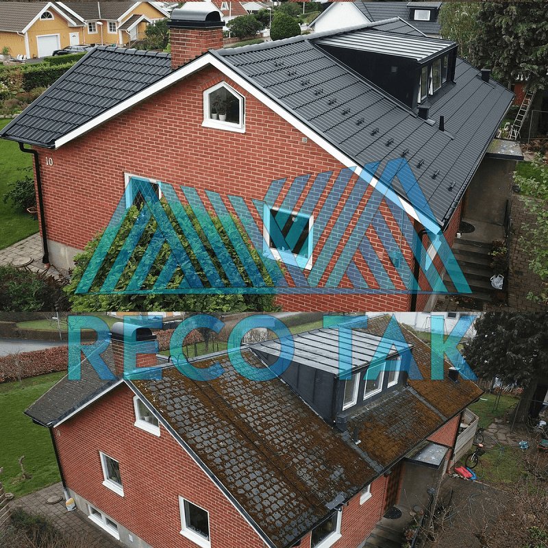 Färdigt omvandling av huset